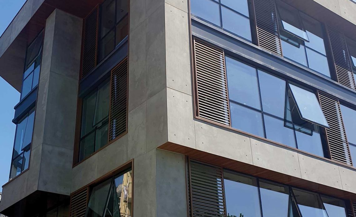 CRETOX® Doğal Brüt Beton Dış Cephe Kaplamaları ve Brüt Beton Duvar
